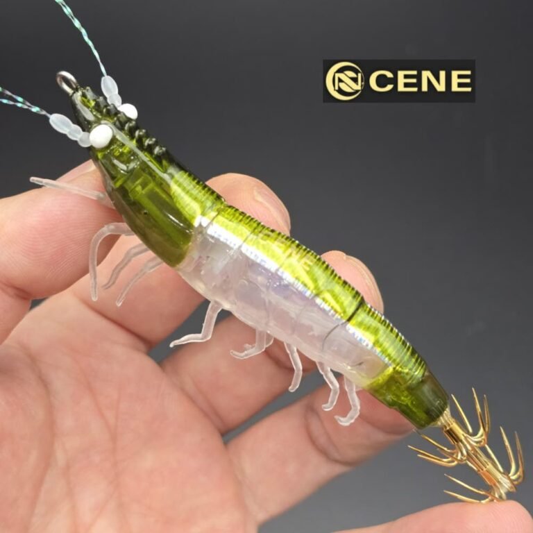 카포스 세네 조타 쉬림프 새우 에기 183 퍼플, 10cm(4인치)