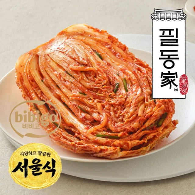 서울식 김치 필동가 CJ제일제당 포기김치 (주문 후 생산) 비비고 김치 2kg, 1개