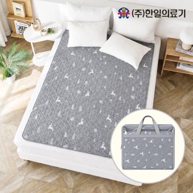 한일의료기 전기요 탄소매트 카본 전기매트 1인용 싱글 두툼한 국산