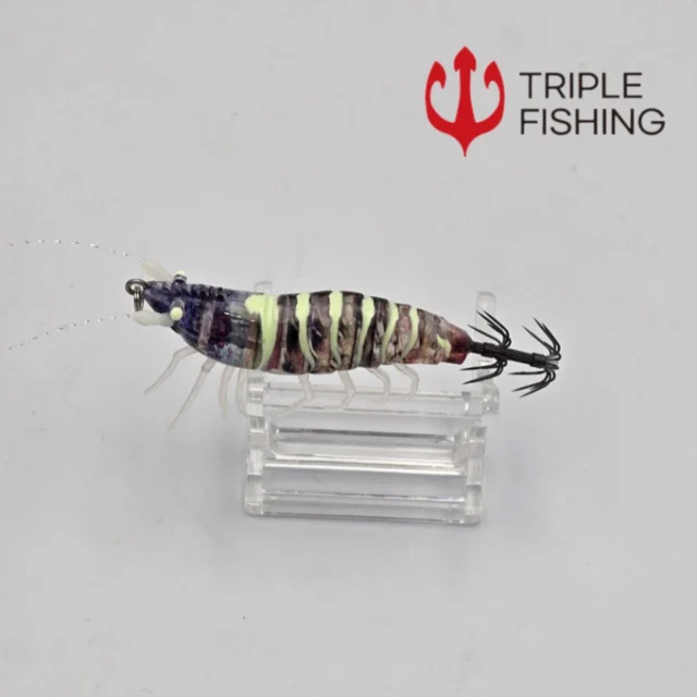 트리플 디토 리얼 새우에기 닭새우, 8cm(3.1인치)