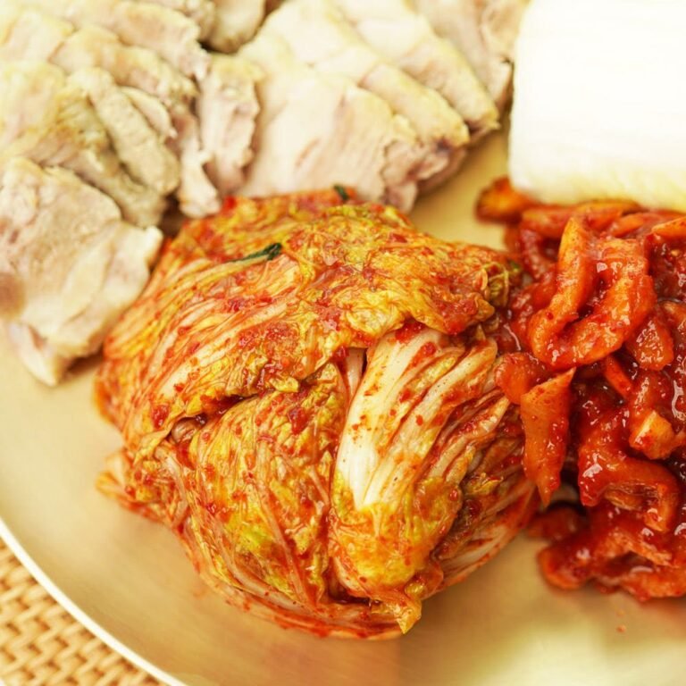 광신농산 보쌈김치 수육 무말랭이무침