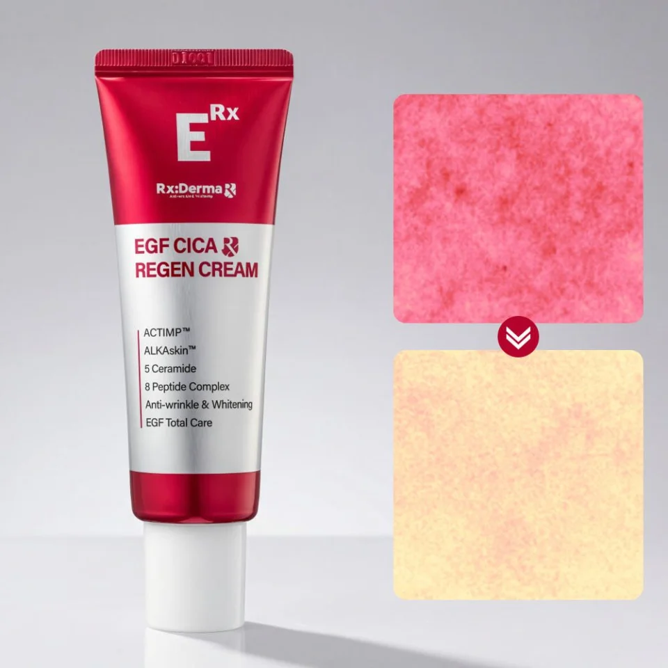 EGF 시카 재생크림 병풀 세라마이드 피부과 레이저 재생관리 점뺀후 판테놀 흔적 수분 보습