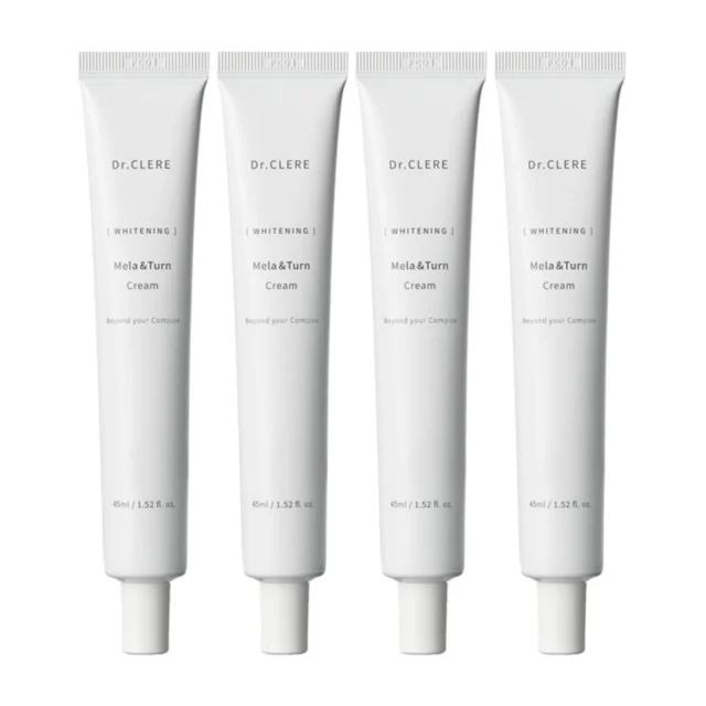 멜라앤턴 미백크림 트라넥삼산 기미 색소침착 흑자 검버섯 멜라닌 착색 45ml, 4개